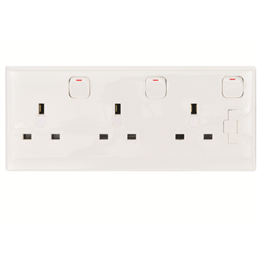 NIGLON Artic Edge Double to Triple Converter Socket